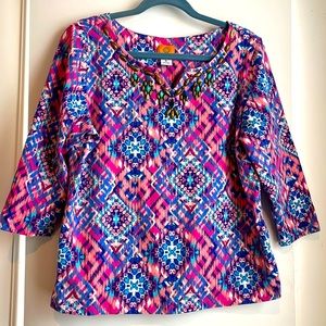 Ruby Rd. Size xl women’s shirt with 3/4 sleeves. #T1